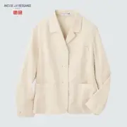 Ines de la fressange Uniqlo linen cotton blazer, XL