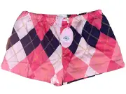 Women’s Peter Alexander Chequered Pyjama Shorts BNWT Size M 100% Cotton