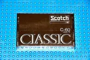 SCOTCH CLASSIC 60 VS. II BLANK CASSETTE TAPE (1) (SEALED)