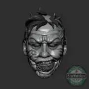Joker Batman 2022 Barry Keoghan v1 custom head 4" 6" 7" 12" DC action figures