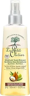 Le Petit Olivier Nutrition No Rinse Hair Detangler For Unisex 5.07 oz Detangler