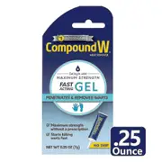 Compound W Wart Remover Gel, 0.25 Oz
