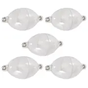 5 Pcs/Pack Fishing Slip Cast Floats 3 Color Fly Fishing Floats Clear Bobbers Ova