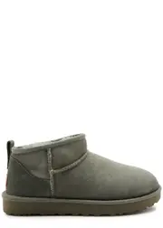 Ugg Classic Ultra Mini Suede Ankle Boots - Green - 40 (IT40/ UK7) 40 (IT40/ UK7)