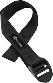 ProSource Durable Cotton Cinch Buckle Yoga Strap for Stretching & Flexibility