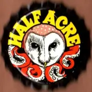 USA Plastic Lined Beer Crown Bottle Cap: Half Acre Brewing