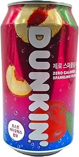 Dunkin Zero Sparkling Plum Drink 350ml