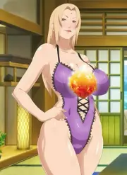 TSUNADE, PRIVATE PRINTING PICTURE, 4.36 x 6.00 inches.
