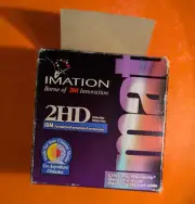 Imation 2HD IBM Formatted Diskettes 25 Pack Open Box