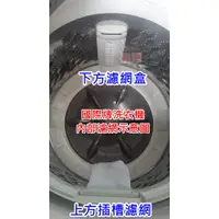 在飛比找蝦皮購物優惠-Panasonic 國際原廠單槽洗衣機濾網盒 集屑濾盒 V1