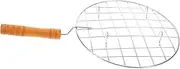 FOYTOKI BBQ Fence Sandbag Swing Deer Antlers Billiards Boiling Kettle Tool Grilling Net Household Kettle Outdoor Grilling Net Decorative Kettle Barbecue Net Swing Hammock Wood Silver