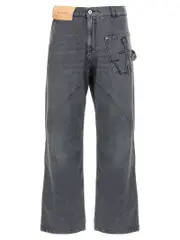 [J.W. Anderson] J. W. Anderson-Twisted Workwear Jeans Grigio-Uomo 30 Gray