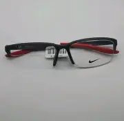Nike Eyeglasses Frames 7136AF 065 57-15-145 Anthracite Missing One Demo Lense