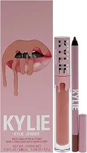 Kylie Cosmetics Matte Lip Kit - 700 Bare for Women 2 Pc 0.10oz Matte Liquid Lipstick, 0.039oz Lip Liner