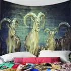 Cute Animal Antelope 3D Wall Hang Cloth Tapestry Fabric Decorations Decor