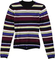 [RACHEL Rachel Roy] Womens Back Cut Out Striped Pullover Sweater