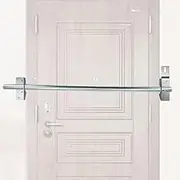 Security Door Bar Door Stopper Door Barricade Security Bar Home Defense Security Devices for Front Door-44 inch