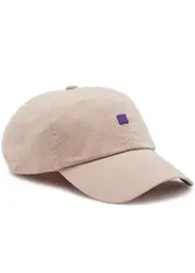 Acne Studios Cunov Logo Cotton cap - Light Pink One Size