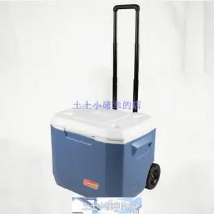 特賣-戶外用具美國科勒曼coleman 15L28L56L保溫箱戶外冰桶露營保熱燒烤冷藏箱