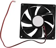 Mellisso 90mm x 25mm DC 12V 2Pin Cooling Fan for Computer Case CPU Cooler