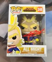 Funko Pop! Animation: My Hero Academia: All Might 248 Signed by Chris Sabat