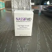 NassifMD Lip Sugar Scrub Lip Exfoliant - .50 oz New In Box X 2 ~ Lot Of 2