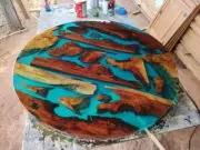 Epoxy Table, Epoxy Resin Table Top, River Coffee Table, Wooden Table, Furniture