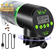 Automatic Fish Feeder Rechargeable USB Moisture-Proof for Aquarium Tank Navi-Evs