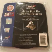 Purdue University Collapsible Pop Up Clothes Hamper Mesh Basket Storage Laundry