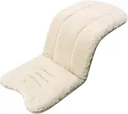 Baby Pushchair Seat Liners,Pram Liner,Universal Non Slip Adjustable Pram Insert for Baby Stroller, Dining Chair, Safety Seat - 30x15 Inch (Beige)