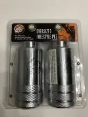 MONGOOSE BMX ORIGINAL BICYCLE PEGS OVERSIZED FREESTYLE 45462