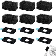 PEUTIER 6pcs Mic Muff for Insta360 X4 Mic Wind Muff, Microphone Windscreen Wind Foam Outdoor Wind Filter Premium Wind Noise Cancelling Cover for Clear Audio for Insta360 X4 Camera Accessories