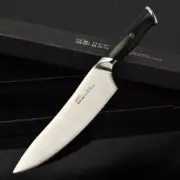 Chef Knife Stainless Steel Full Tang ABS Handle Gyuto Slicing Beef Santoku Cut L