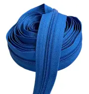 Continuous Chain Zipper YKK#5 Nylon Coil by The Yard Bulk Colorful -DIY Sewing-