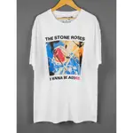 新款 THE STONE ROSES I WANNA BE ADORED STONE ROSE 純棉短袖搖滾美式 T 恤