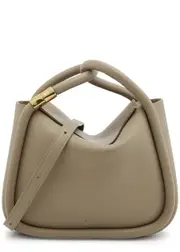 Boyy Wonton 25 Leather top Handle bag - Taupe ONE SIZE