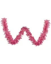 Northlight 9ft X 12in Pre-Lit Pink Spruce Artificial Christmas Garland Pink Lights