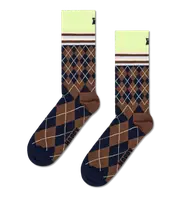 Navy Argyle Socks | Fun & Colorful Crew Socks