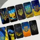 適用iPhone14外貿新款蘋果13pro烏克蘭旗幟手機殼