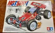 Me2765 Tamiya Model Hot Shot 4 Wheel Drive Racig Buggy 10 1