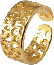[VIKI LYNN] Women 925 Sterling Silver Adjustable Toe Rings