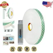 Premium Double-Sided Adhesive Foam Tape - Ideal for Crafts & Mounting Projects