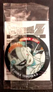 DBZ Dragon Ball Z Sealed Dizk Series 1 #27/40 Cyborg Frieza New unopened tazo