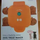 Dash Halloween Mini Dog Treat Maker Waffle Iron
