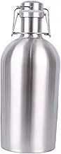 Generic Stainless Steel Beer Growler Kit for Home, 2L