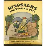 【本週二手精裝書】DINOSAURS AND BEASTS OF YORE HARDCOVER (-_I319-)