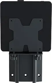 Ergotron – LX Pro Mini PC Mount with Wall Track – Add-on for VESA Monitor Arms – Mini, Matte Black