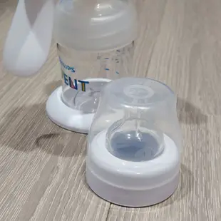 全新 Philips Avent 飛利浦 新安怡 輕乳感手動吸乳器 PES防脹氣奶瓶(125ml)
