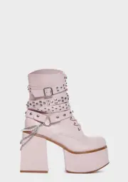 Bling Darling Platform Boots