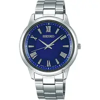 在飛比找PChome24h購物優惠-SEIKO 精工 SPIRIT 太陽能日系時尚手錶-藍x銀/